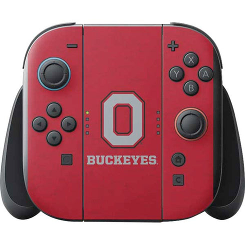 Ohio State University OSU O Nintendo Switch 2 (2025) with Joy-Con Skin